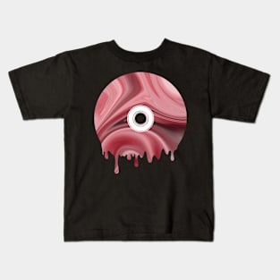 melting disk Kids T-Shirt